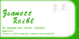 zsanett reibl business card